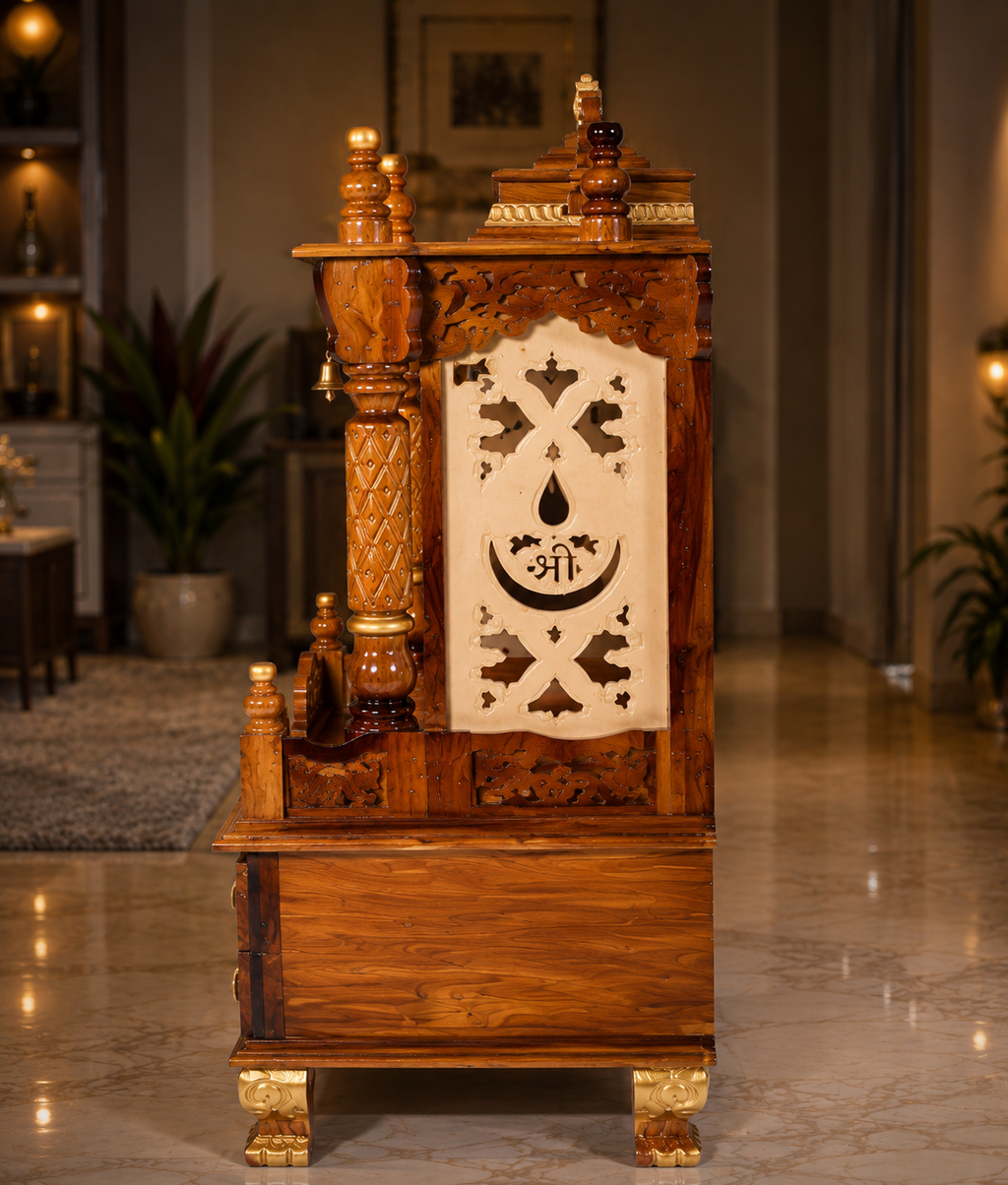 WOODEN DOMATIC TEMPLE MODEL NO. 7113