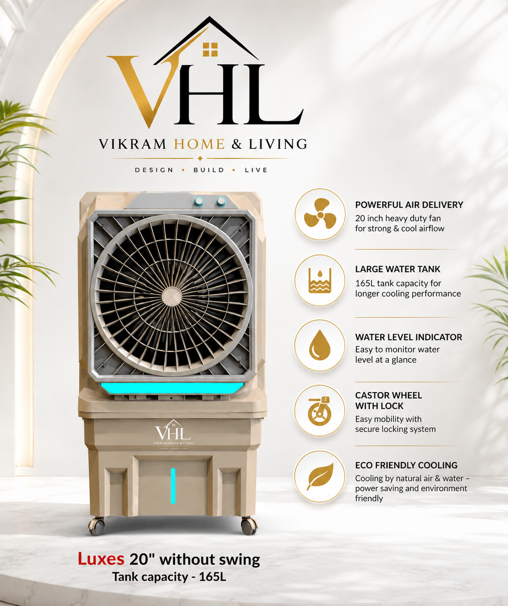 LUXES 20" WITHOUT SWING TANK CAPACITY - 165L