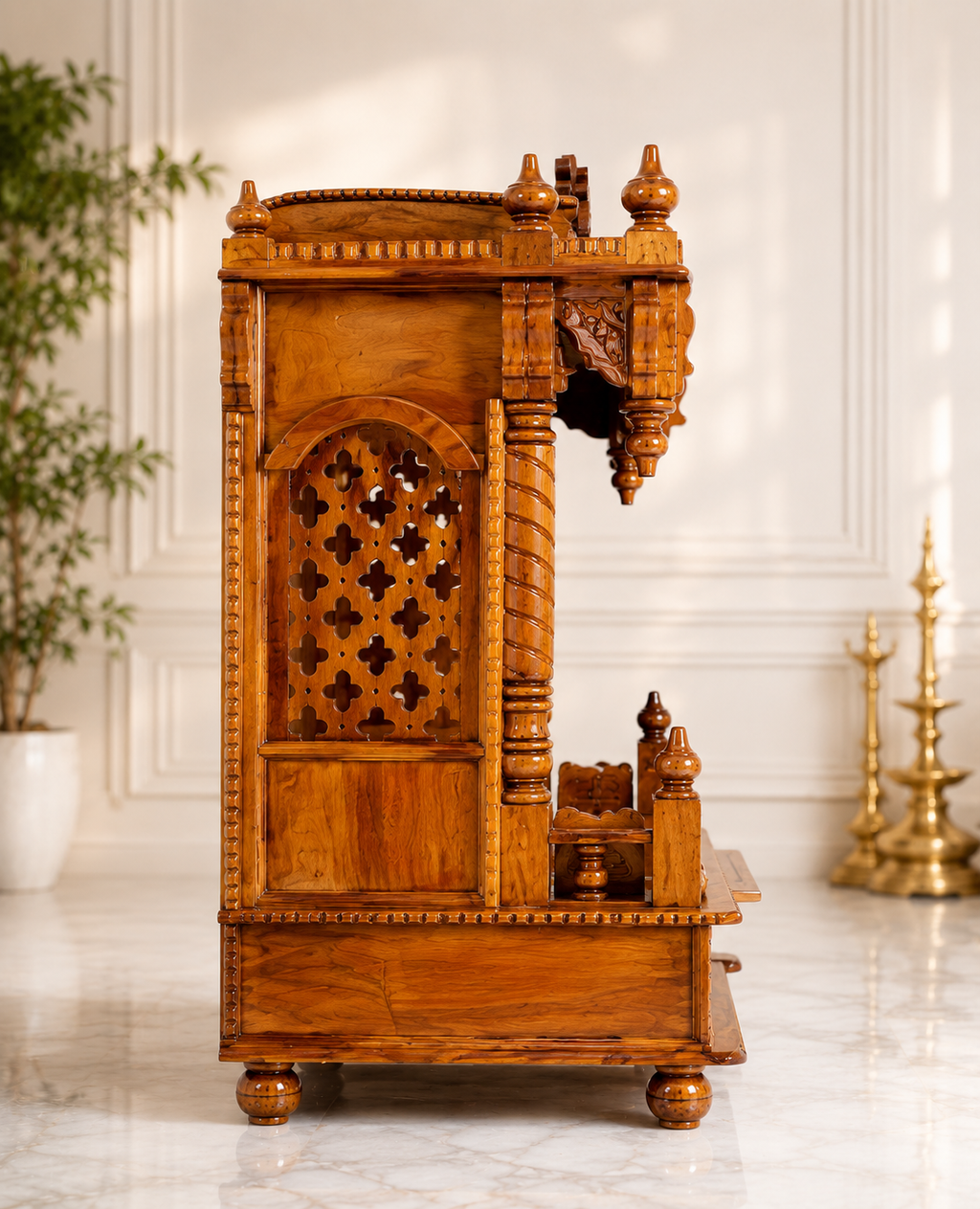 WOODEN DOMSTIC TEMPLE MODEL 5157