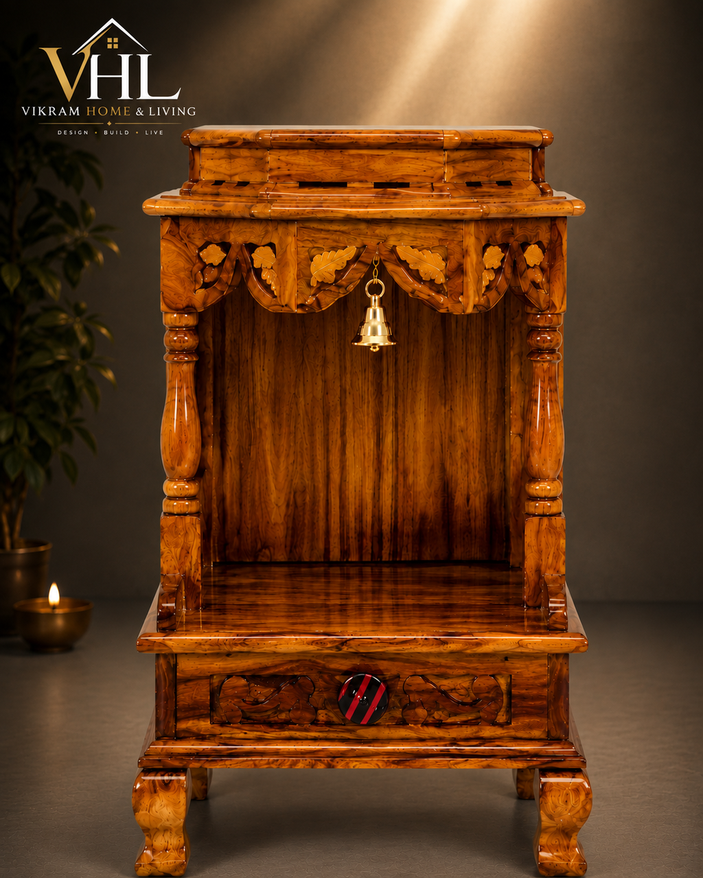 WOODEN DOMASTIV TEMPLE MODEL  5101