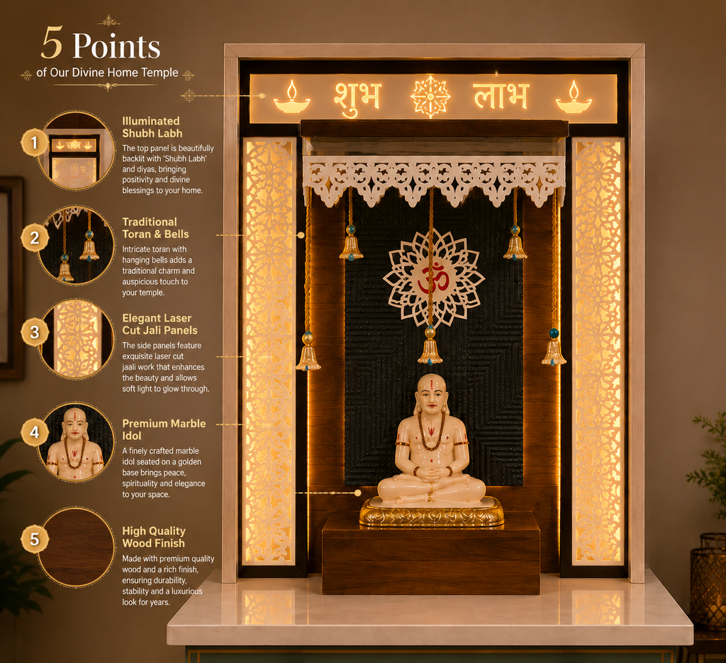 WOODEN DOMASTIC TEMPLE MODEL NO. 7114