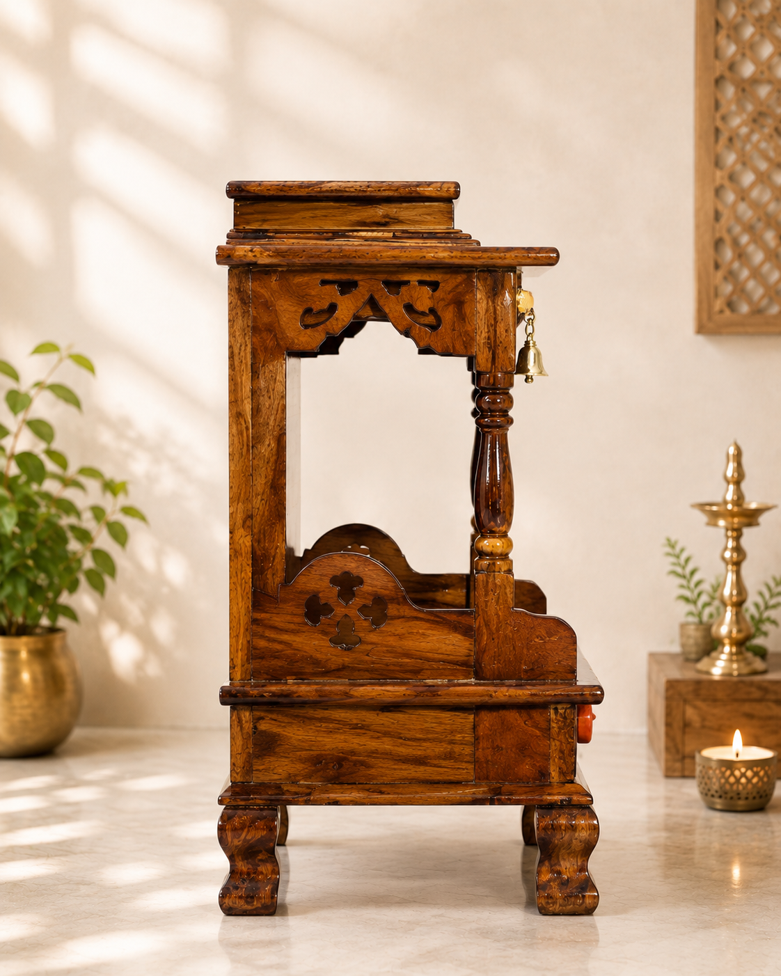 WOODEN DOMASTIC TEMPLE MODEL 5102
