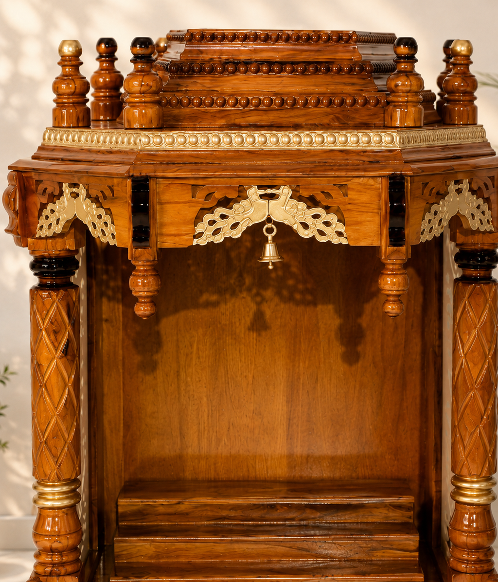 WOODEN DOMASTIC TEMPLE MODEL NO. 7115
