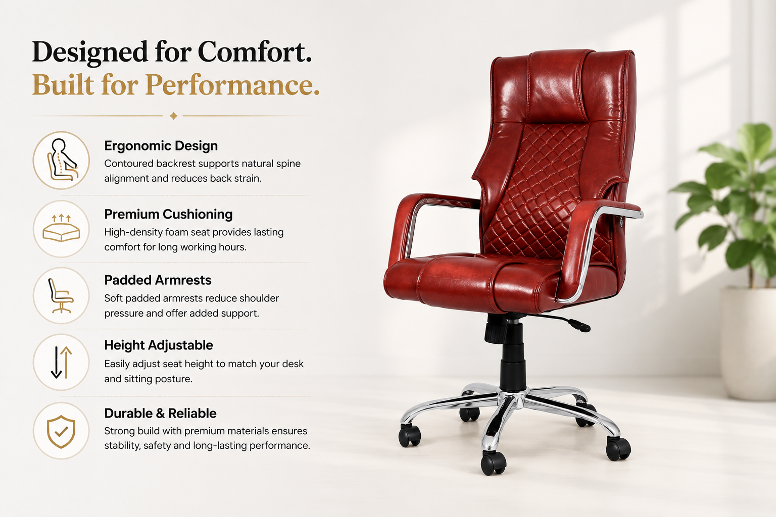 OFFICE BOSS CHAIR VC-1005