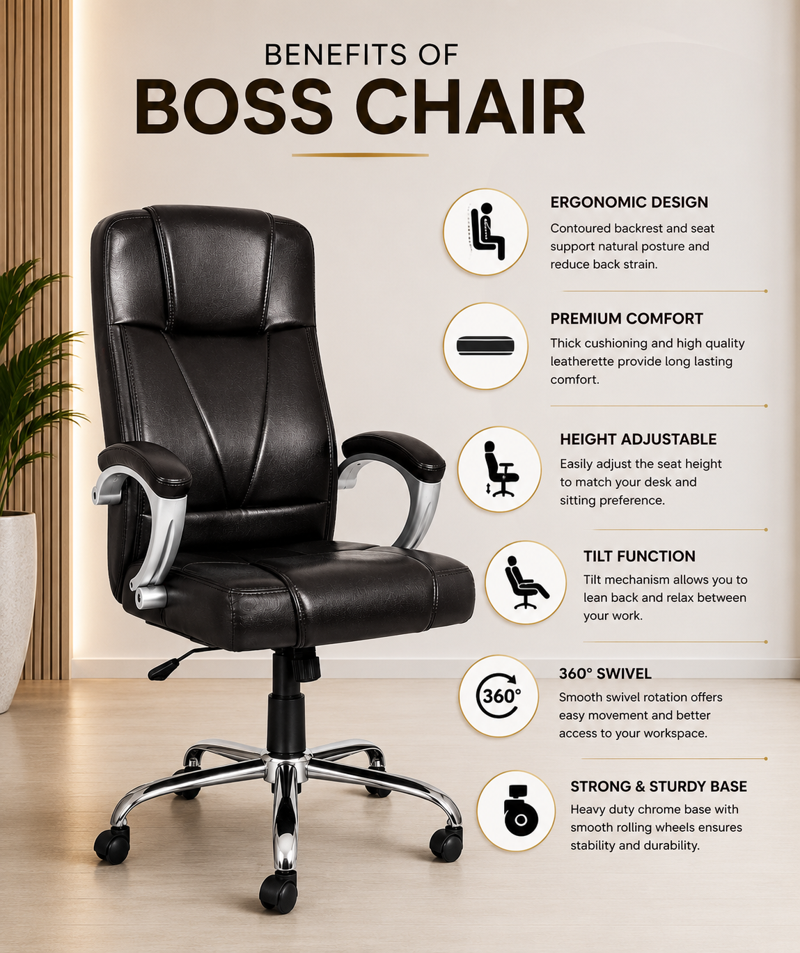 Boss Office Chair VC-1018