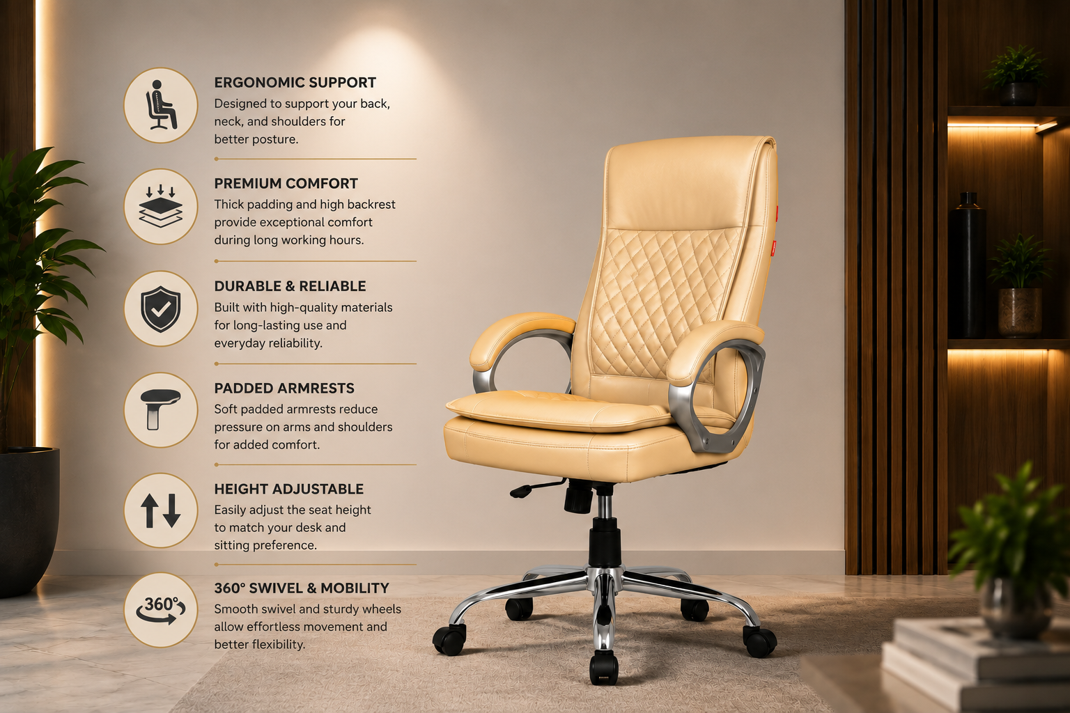 OFFICE BOSS CHAIR VC-1006