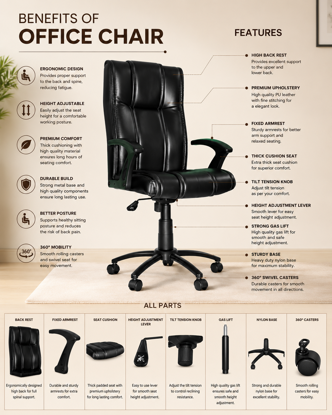 Boss Office Chair VC-delux krizma