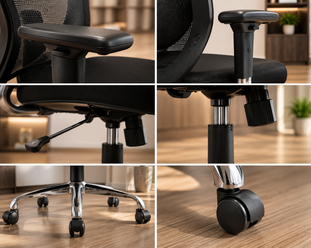 Boss Office Chair VC-Net butter ply