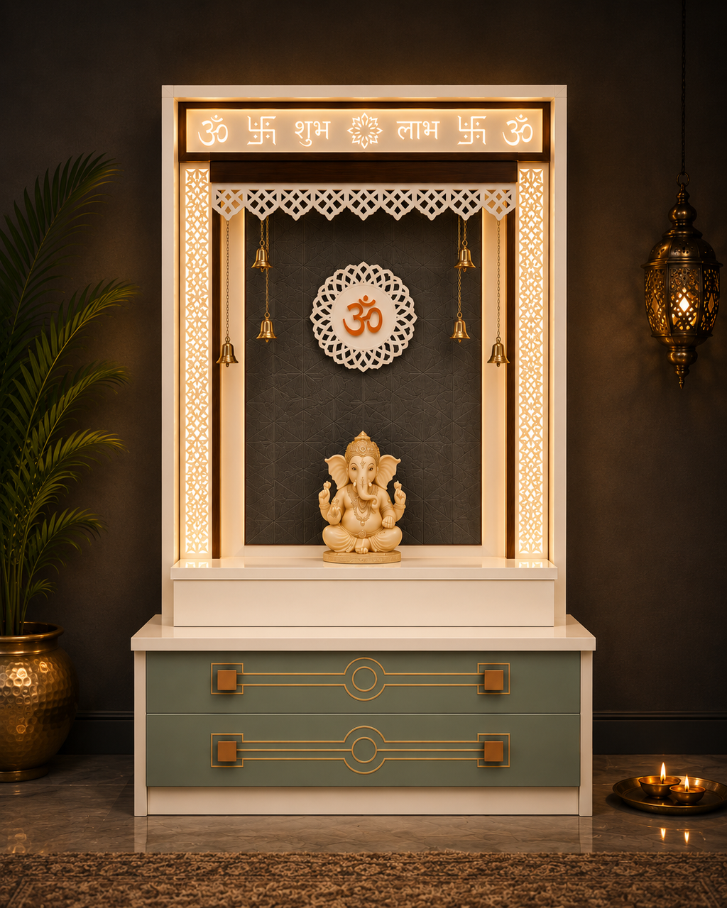 DOMASTIC WOODEN TEMPLE PU 113