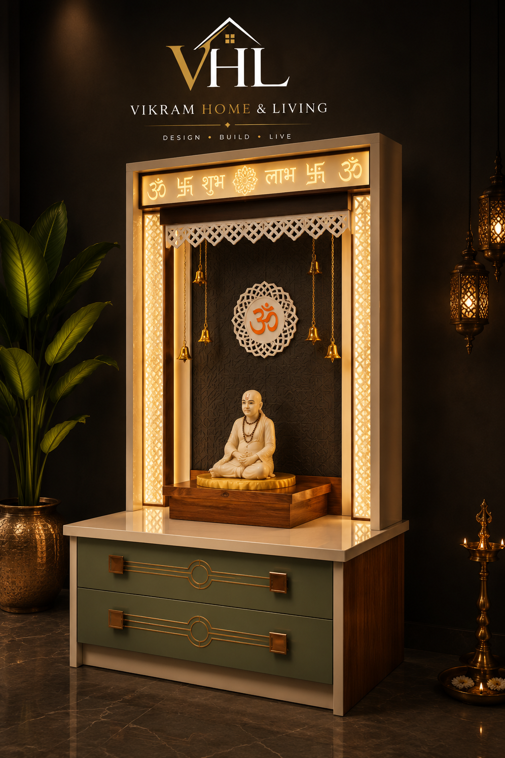 WOODEN DOMASTIC TEMPLE PU 114