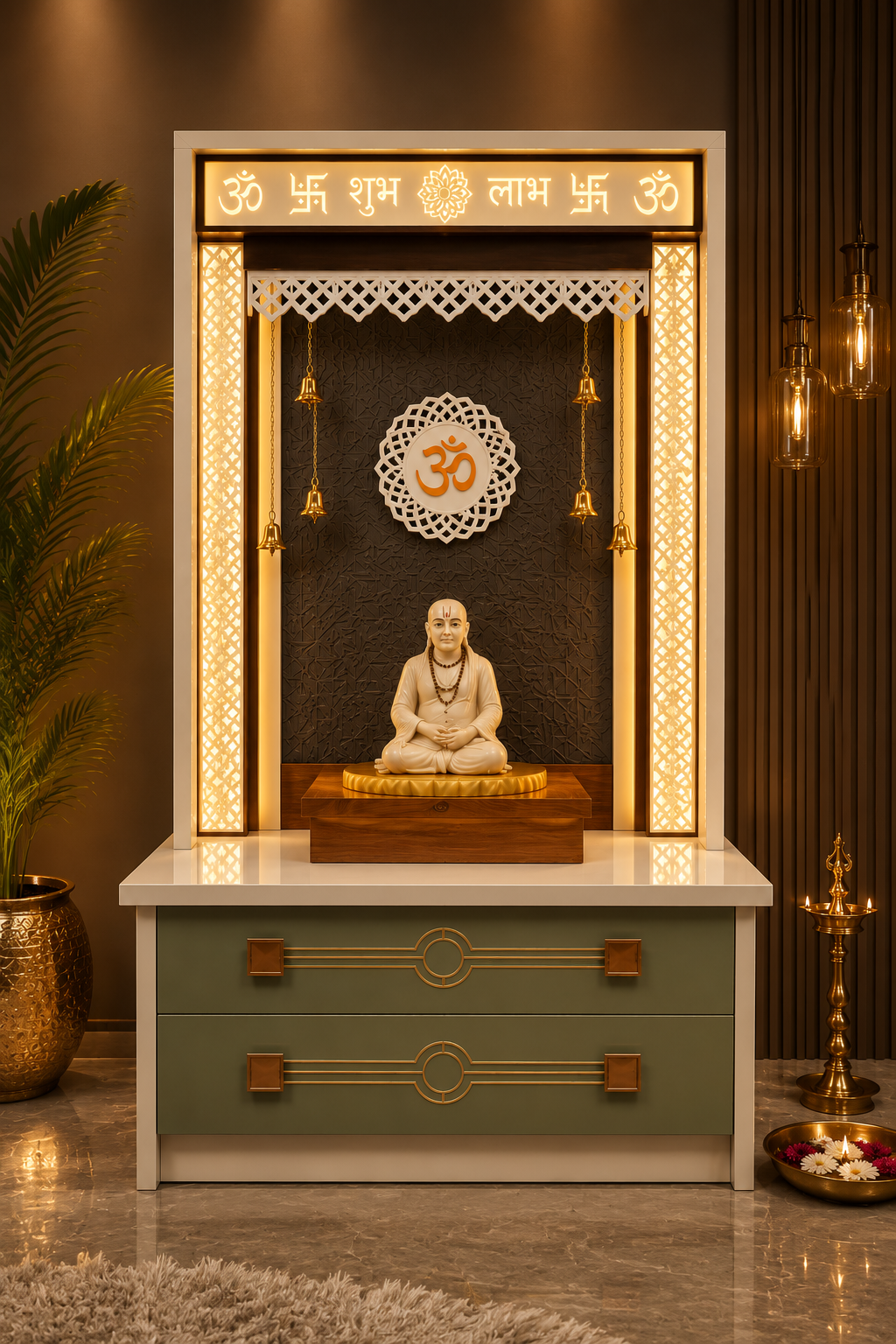 WOODEN DOMASTIC TEMPLE PU 114