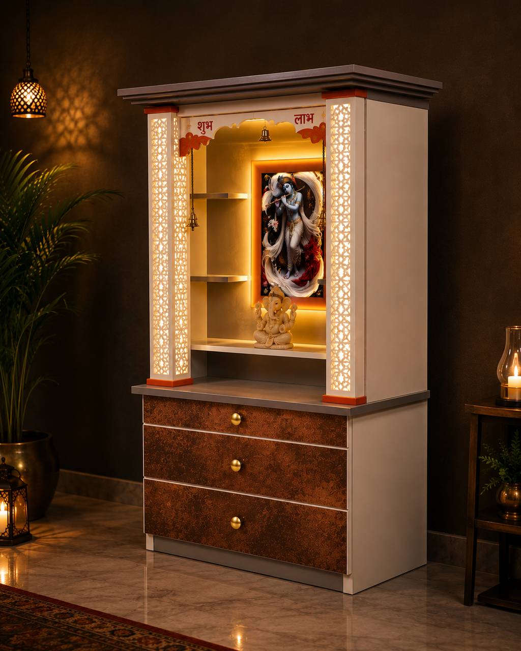WOODEN DOMASTIC TEMPLE PU 117