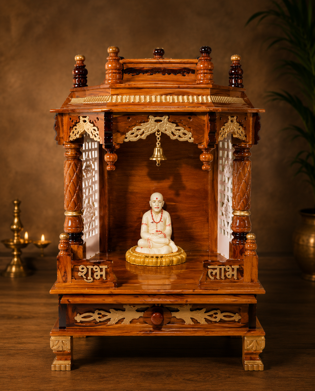 WOODEN DOMASTIC TEMPLEN MODEL NO: 7106