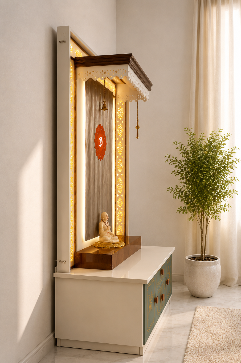 WOODEN DOMASTIC TEMPLE PU 115