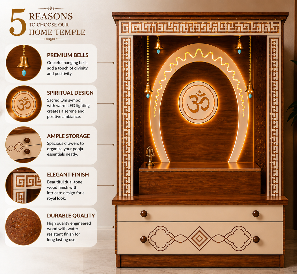WOODEN DOMASTIC TEMPLE PU 104