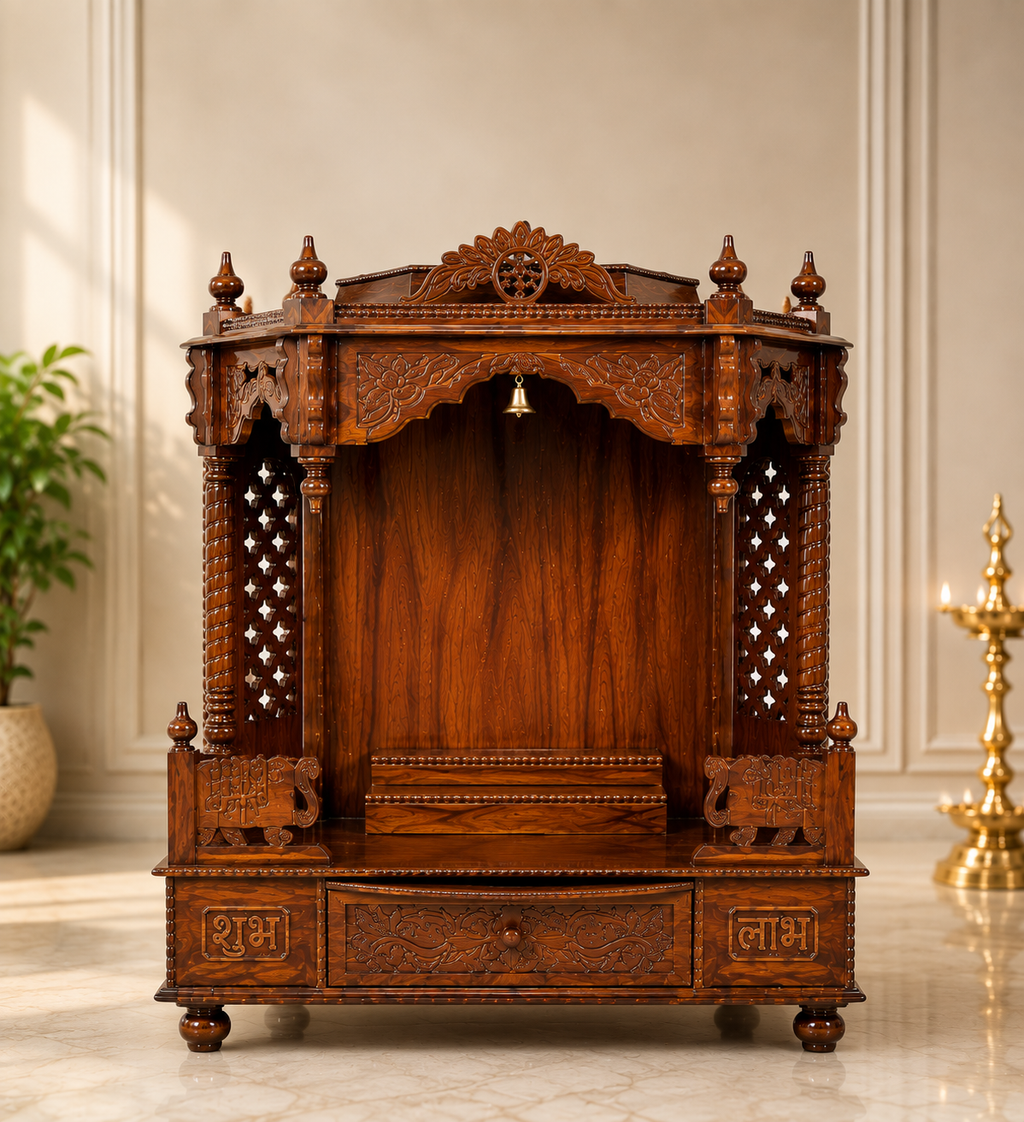 WOODEN DOMASTIC TEMPLE MODEL 5158