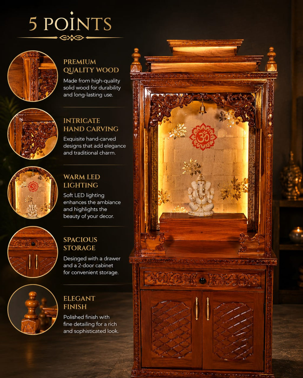 WOODEN DOMASTIC TEMPLE CNC-2