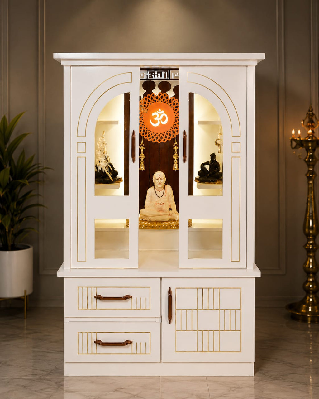 WOODEN DOMASTIC TEMPLE PU 122