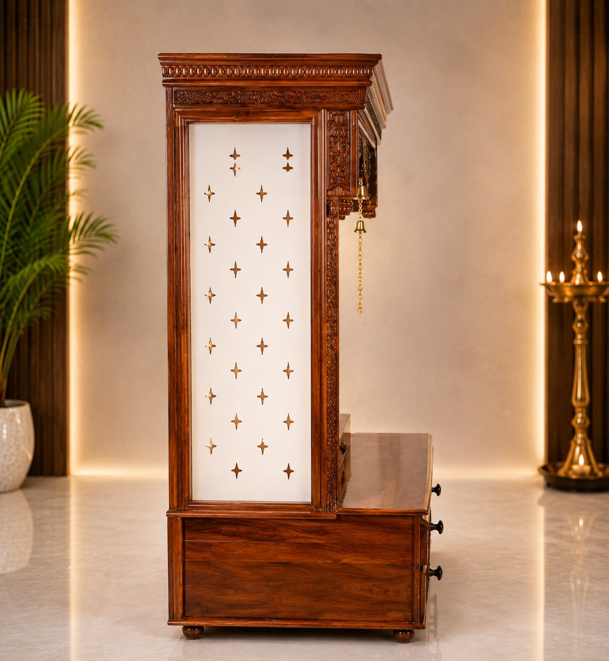 WOODEN DOMASTIC TEMPLE 6151