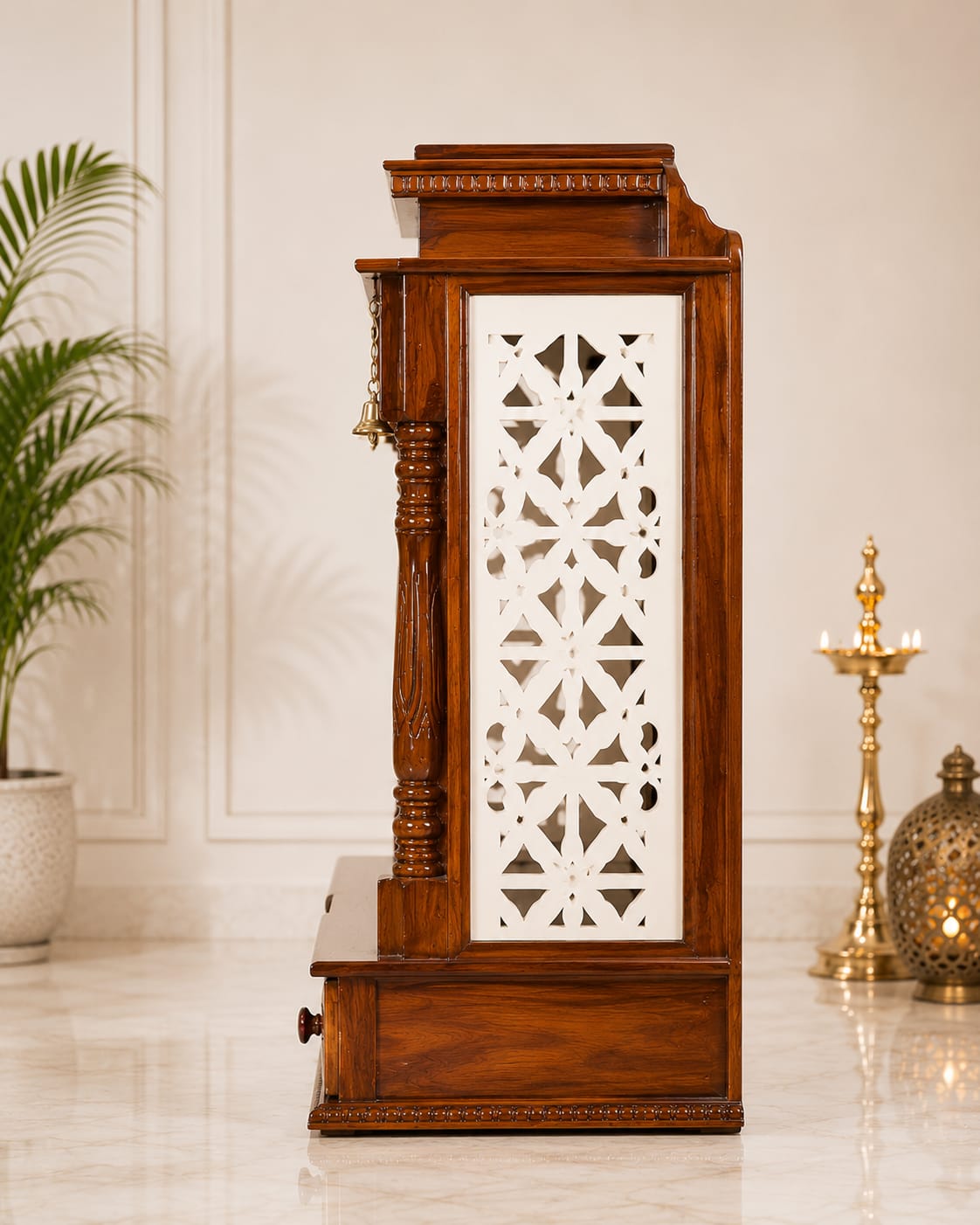 WOODEN DOMASTIC TEMPLE 6153