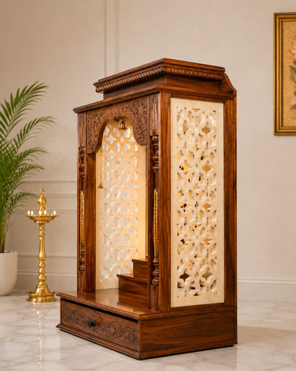 WOODEN DOMASTIC TEMPLE 6152